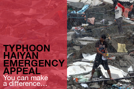Typhoon Haiyan Emergency Appeal photo