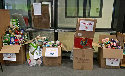 Food parcels for the Cyrenians