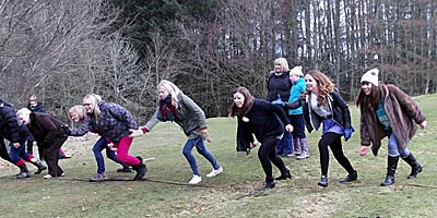 The ladies have a roll