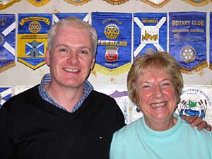 Scott Allan with P.Pres. Ray Walker