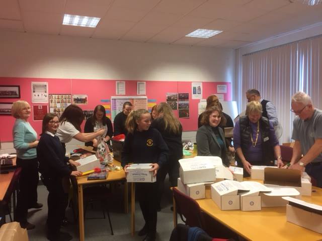 Filling Shoeboxes